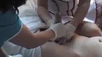 复古护士用乳胶手套热手交