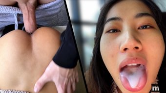 口交女孩在亚洲跨种族...