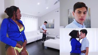 热辣的熟女和她的阳具...