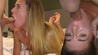 特写镜头展示了一个女...