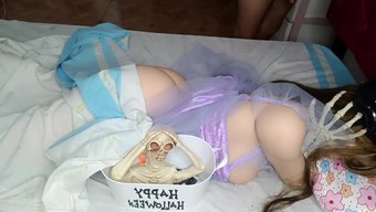 万圣节激情之夜,和一...