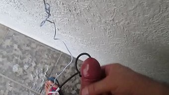 自慰射精,电击结束