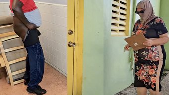 胖宝贝被抓到手淫并吞...