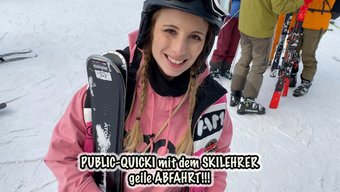 欧洲业余爱好者被滑雪...