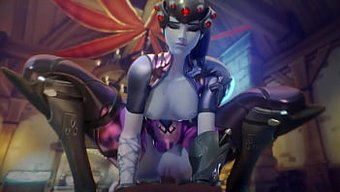 少女骑乘3d Mer...