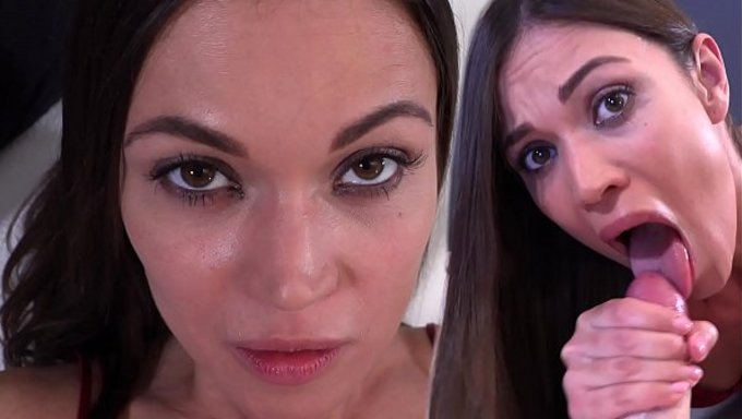 Alyssa Reece满脸都是黏稠的热精,渴望被狠狠填满。