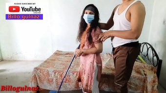 印度女仆的牛仔性爱场景