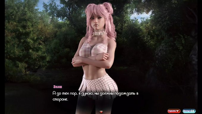 大自然的乳房和屁股在这个游戏视频中被诱惑