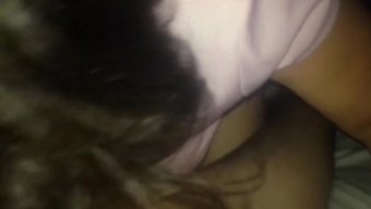业余少女在被猛烈撞击...