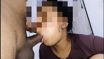 斯里兰卡少女的深喉技...