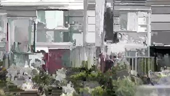 年轻的护送员在大自然...