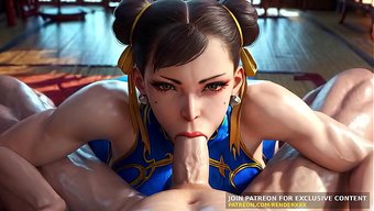 3d街头野战动画,无码开干