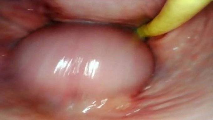 小穴里第一视角的射精非常火辣