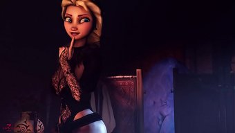 女王隐藏的艾尔莎(冰...