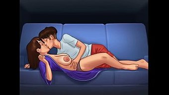我正和骚气继母一起看...