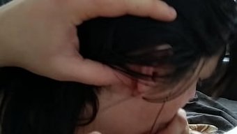 摄像头女孩给一个幸运...