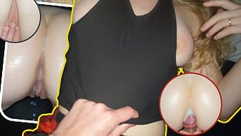 穿着内衣的少女被爸爸...