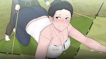 饥渴的母亲在夏令营勾...