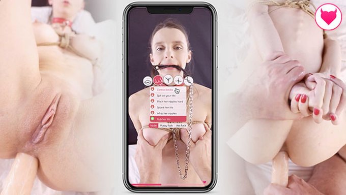 Pauline Cooper的bdsm玩具玩耍:Pov体验