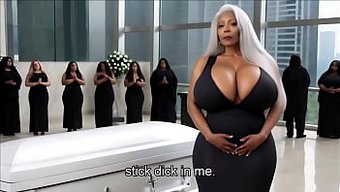 3d动画老女人在电梯...