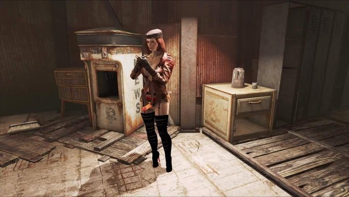 与piper和elie在fallout 4中的hentai卡通