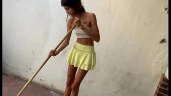 一个火辣的晨间继妹想...