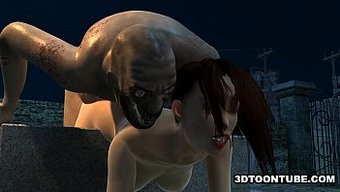 大奶3d卡通骚货在末...