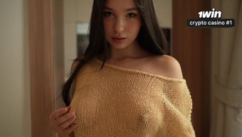 俄罗斯妹子虽然害羞,...