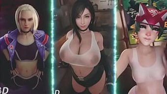 用这种沉浸式的3d体...