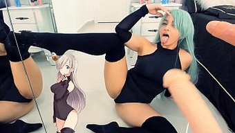 热辣的cosplay...