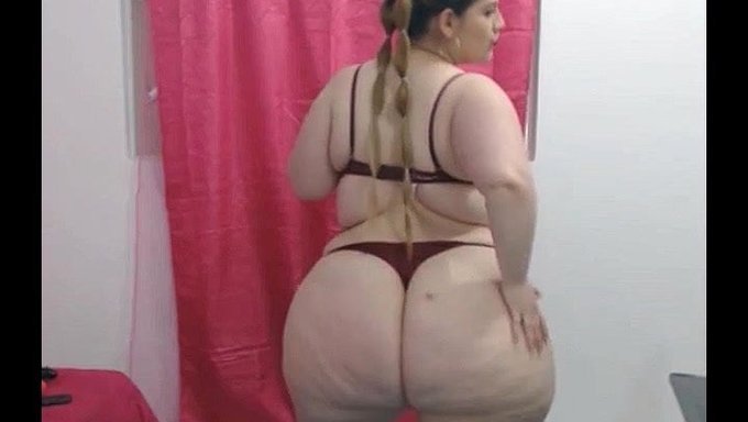 美丽的胖女人屁股:艺术品