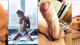 兴奋的男人接受训练,...