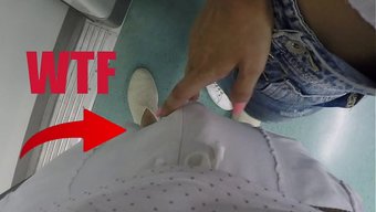 继妹在公共列车上勾引...